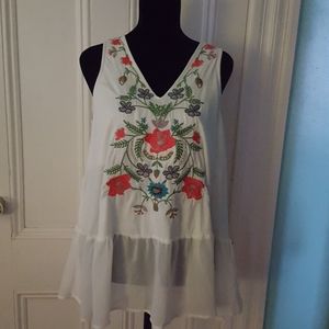 Embroidered Top